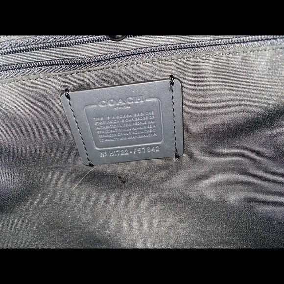 Authentic Leather Coach Purse - Picture 4 of 4
